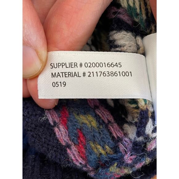 RARE HTF SOLD OUT Polo Ralph Lauren Cashmere Fair Isle Puff Sleeve Sweater sz L - Picture 15 of 16